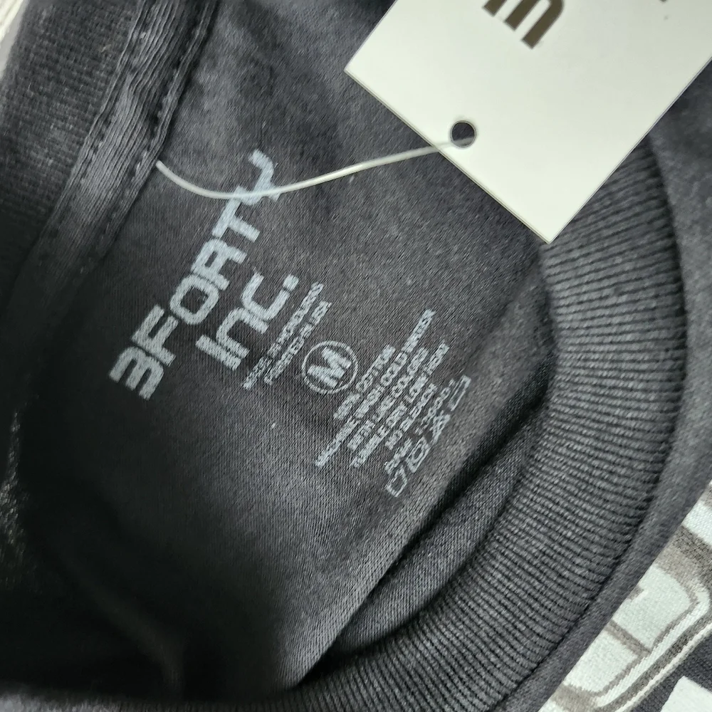 Black Graphic T-Shirt with Comedy Legends - Picture 4 of 6